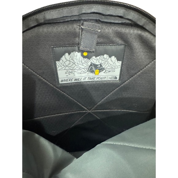 The North Face Borealis Backpack Gray Black Outdoor Hiking School Travel - Picture 6 of 7